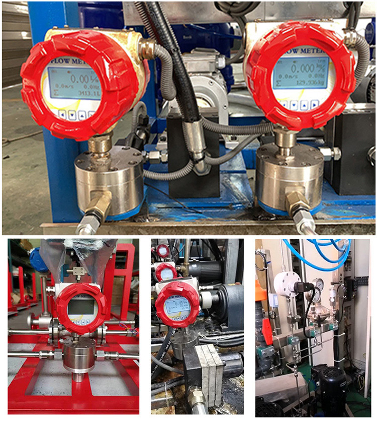 圓齒輪流量計(jì)現(xiàn)場安裝案例
